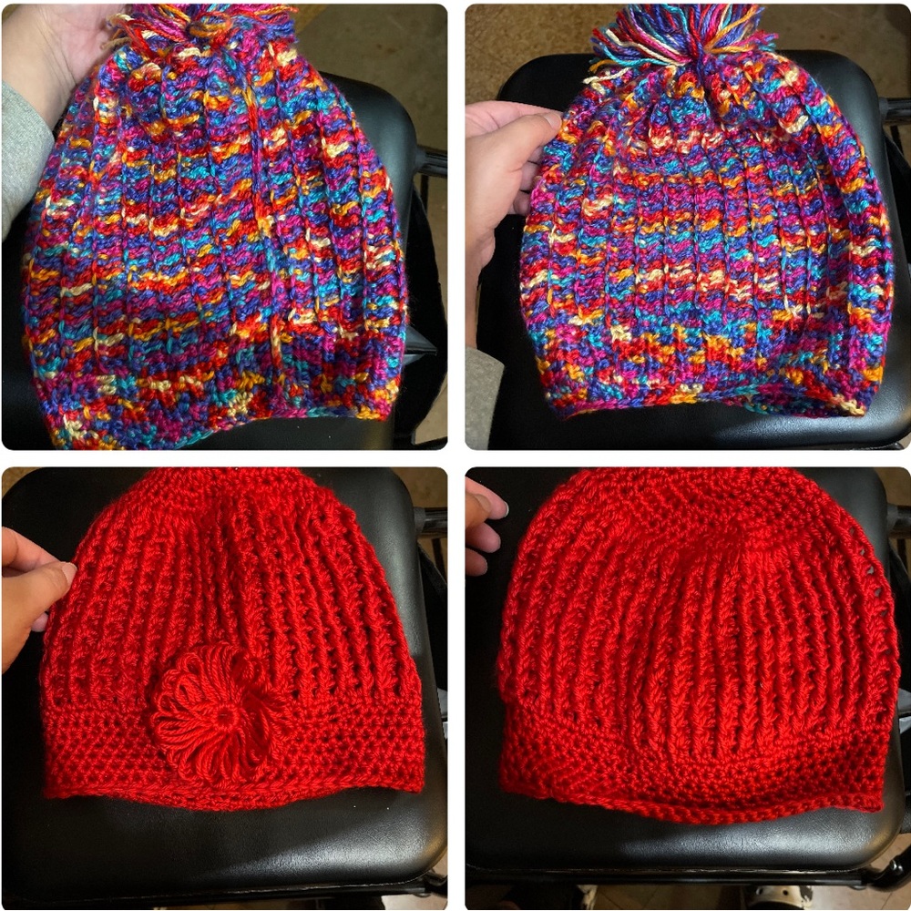 Handmade Hats My Aunt Makes!